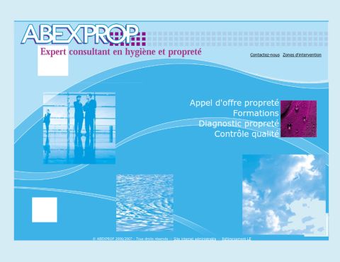 Création du site internet d'Abexprop