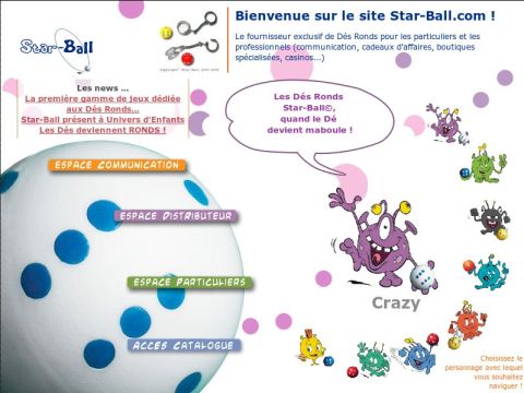 Refonte du site internet de Star-Ball