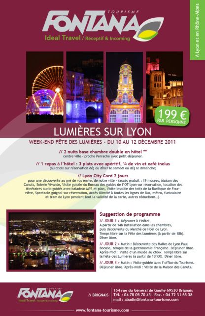 Fontana Tourisme