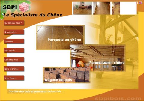 Cr�ation du site internet de SBPI