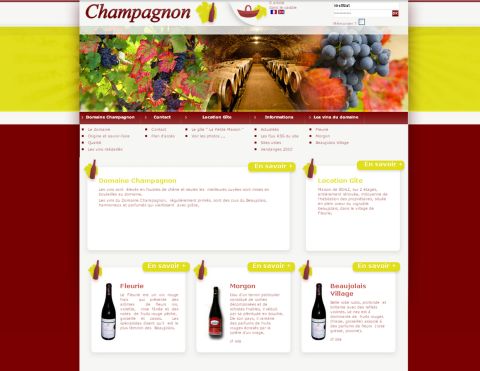 Domaine Champagnon, vins du beaujolais