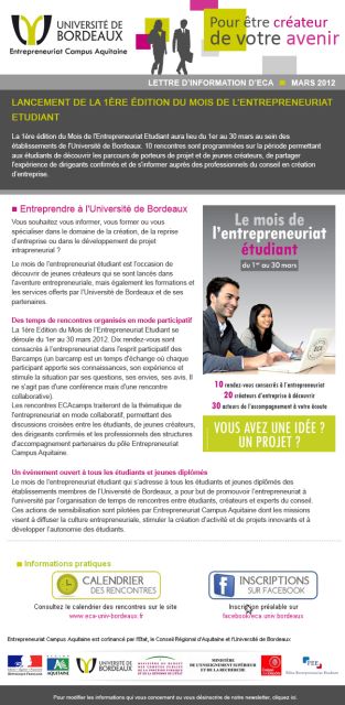 Newsletter ECA