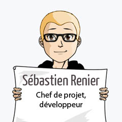 Sébastien Renier Sébastien Renier, Chef de projet, développeur