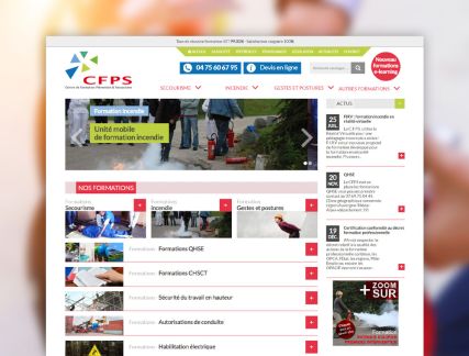 Création du site internet du CFPS