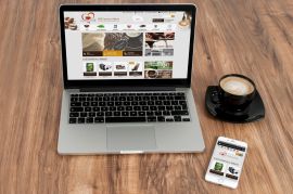 Un amour de café, nouveau site ecommerce responsive