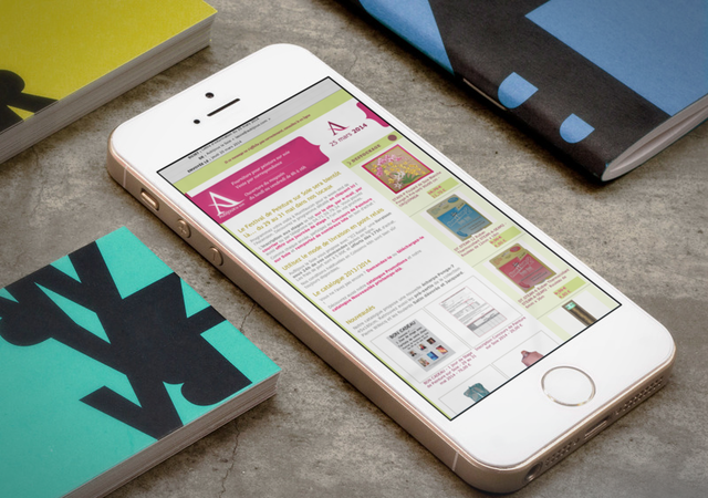 Newsletter Aubijoux, exemple campagne e-marketing